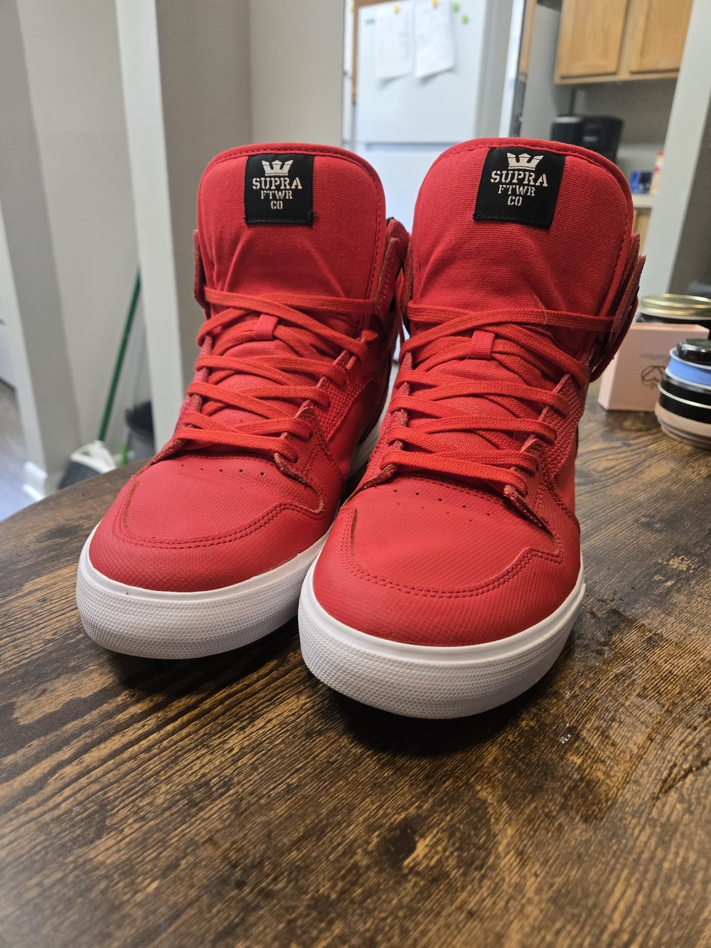 Supra Vaider | Risk Red, Size 11.5 - Picture 4 of 6